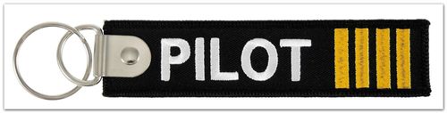 Schlüsselanhänger *** PILOT Edition - 4 Stripes