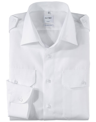Olymp  Pilotshirt modern or comfort fit, long or extra long sleeves